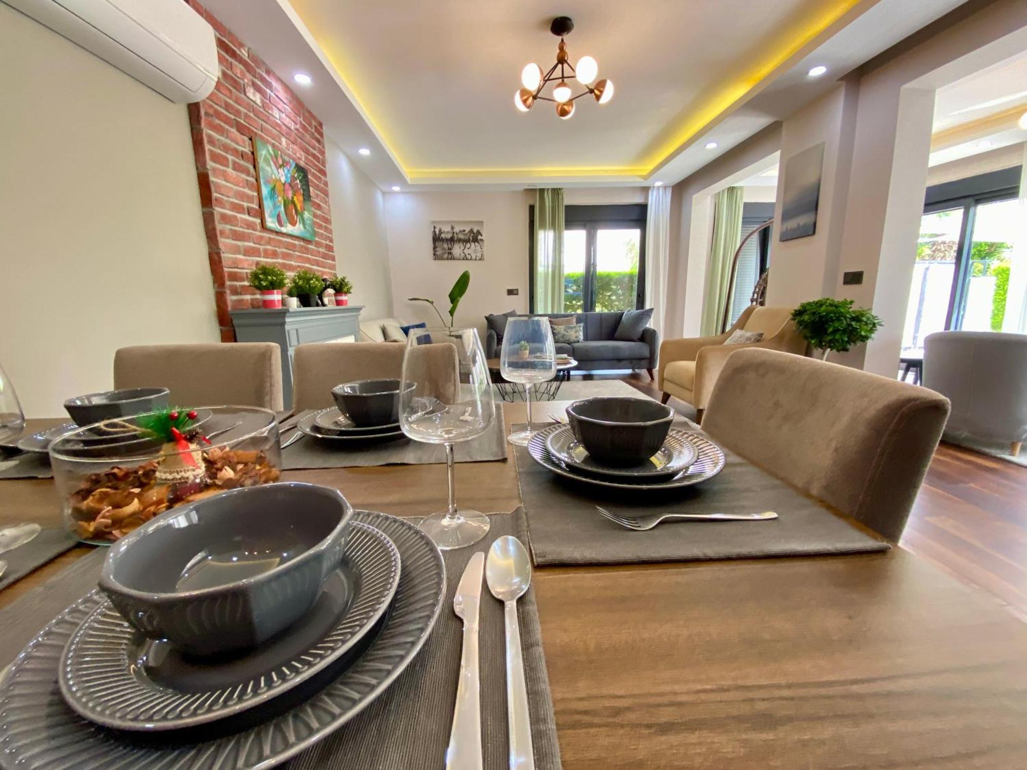 Villa Annabell1 With Swimming Pool And Jacuzzi, 3 Floors Μπέλεκ Εξωτερικό φωτογραφία