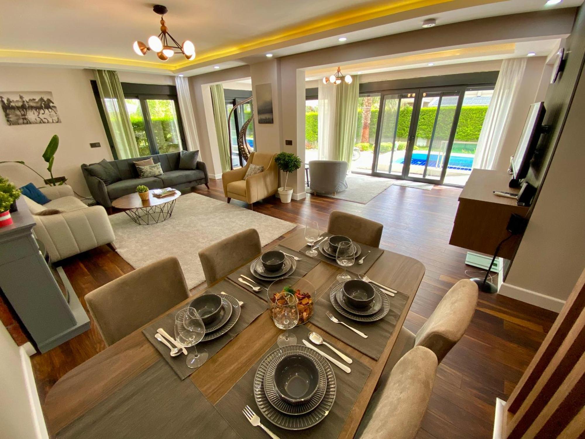 Villa Annabell1 With Swimming Pool And Jacuzzi, 3 Floors Μπέλεκ Εξωτερικό φωτογραφία