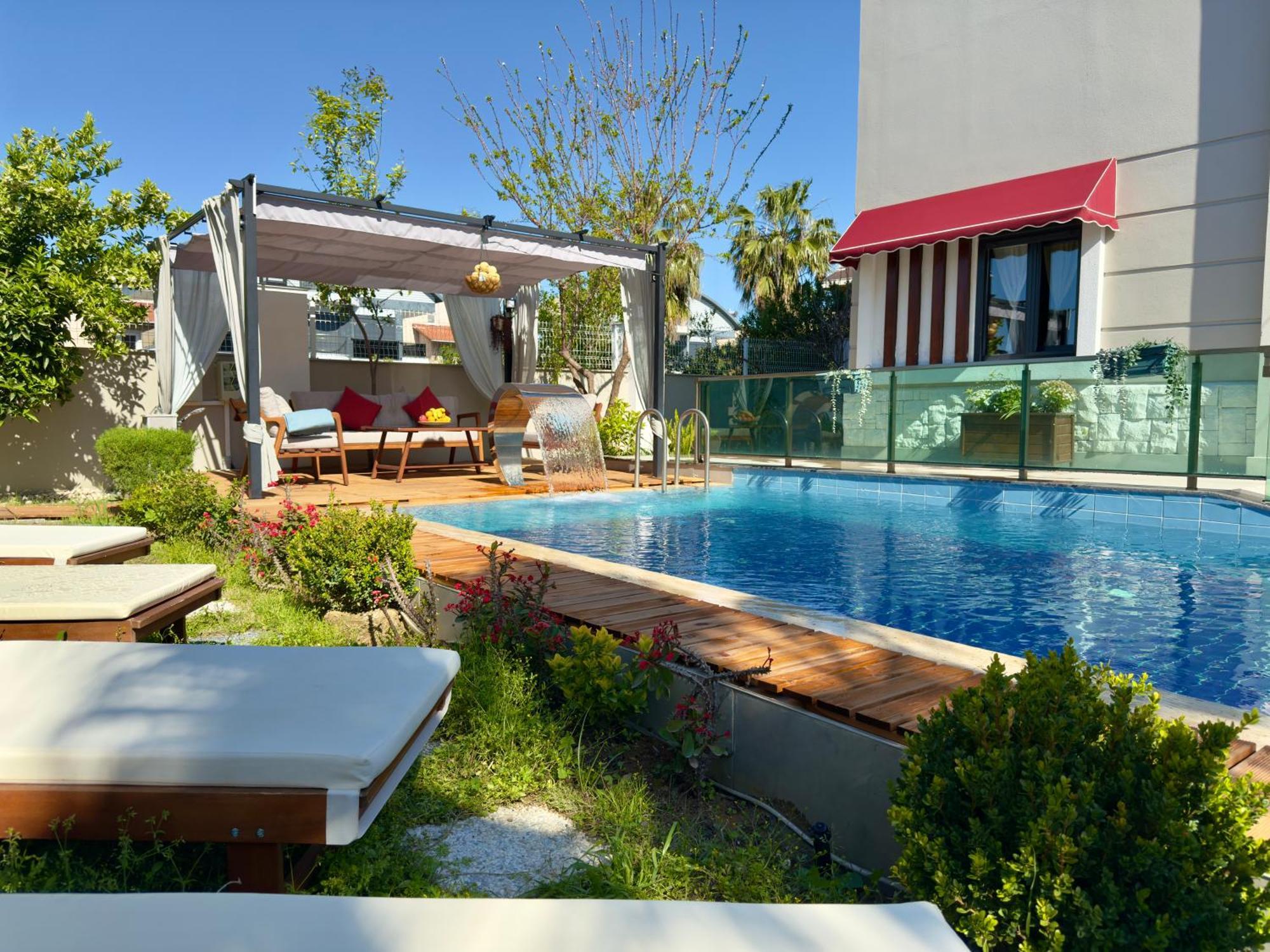Villa Annabell1 With Swimming Pool And Jacuzzi, 3 Floors Μπέλεκ Εξωτερικό φωτογραφία