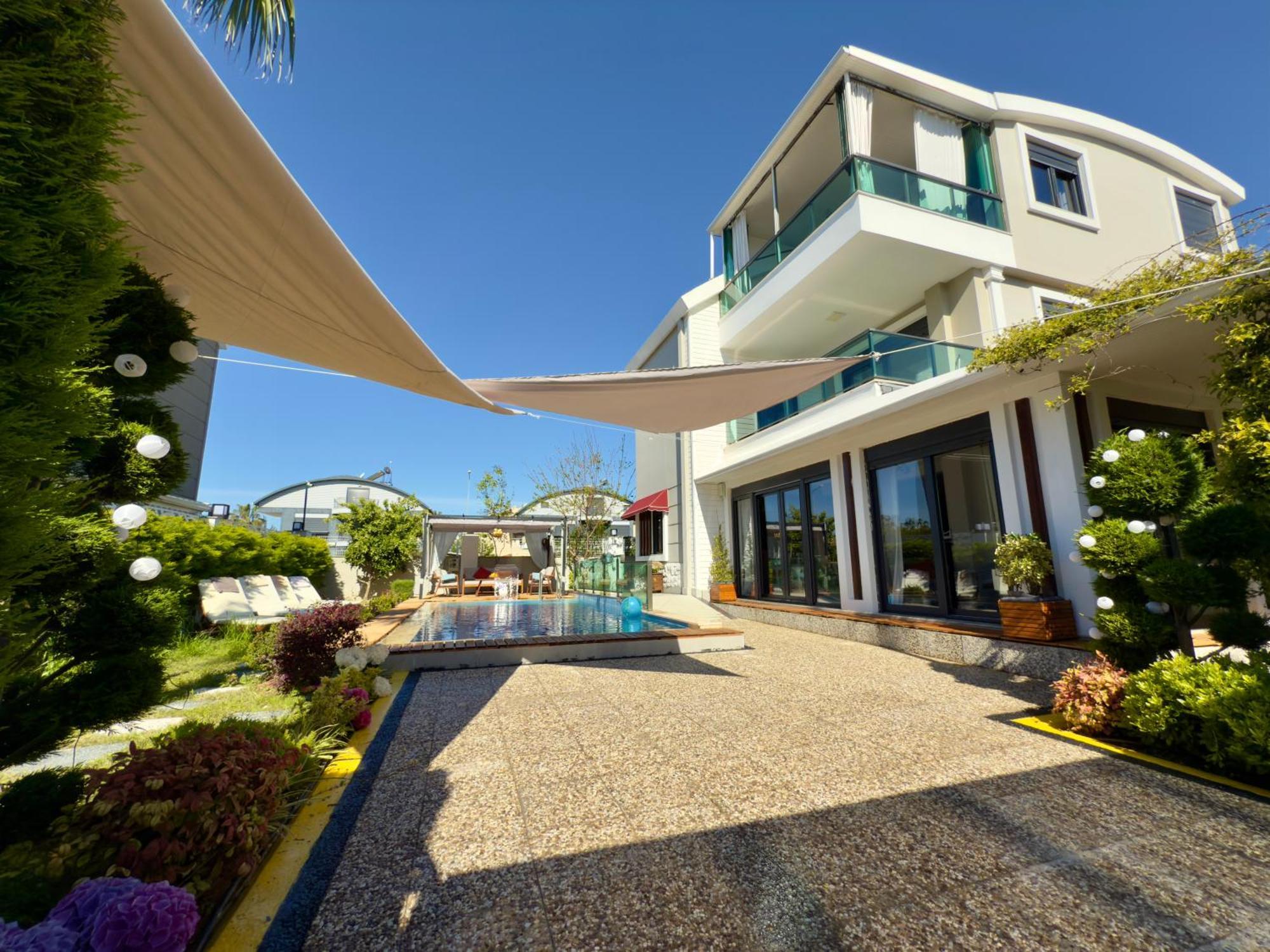 Villa Annabell1 With Swimming Pool And Jacuzzi, 3 Floors Μπέλεκ Εξωτερικό φωτογραφία