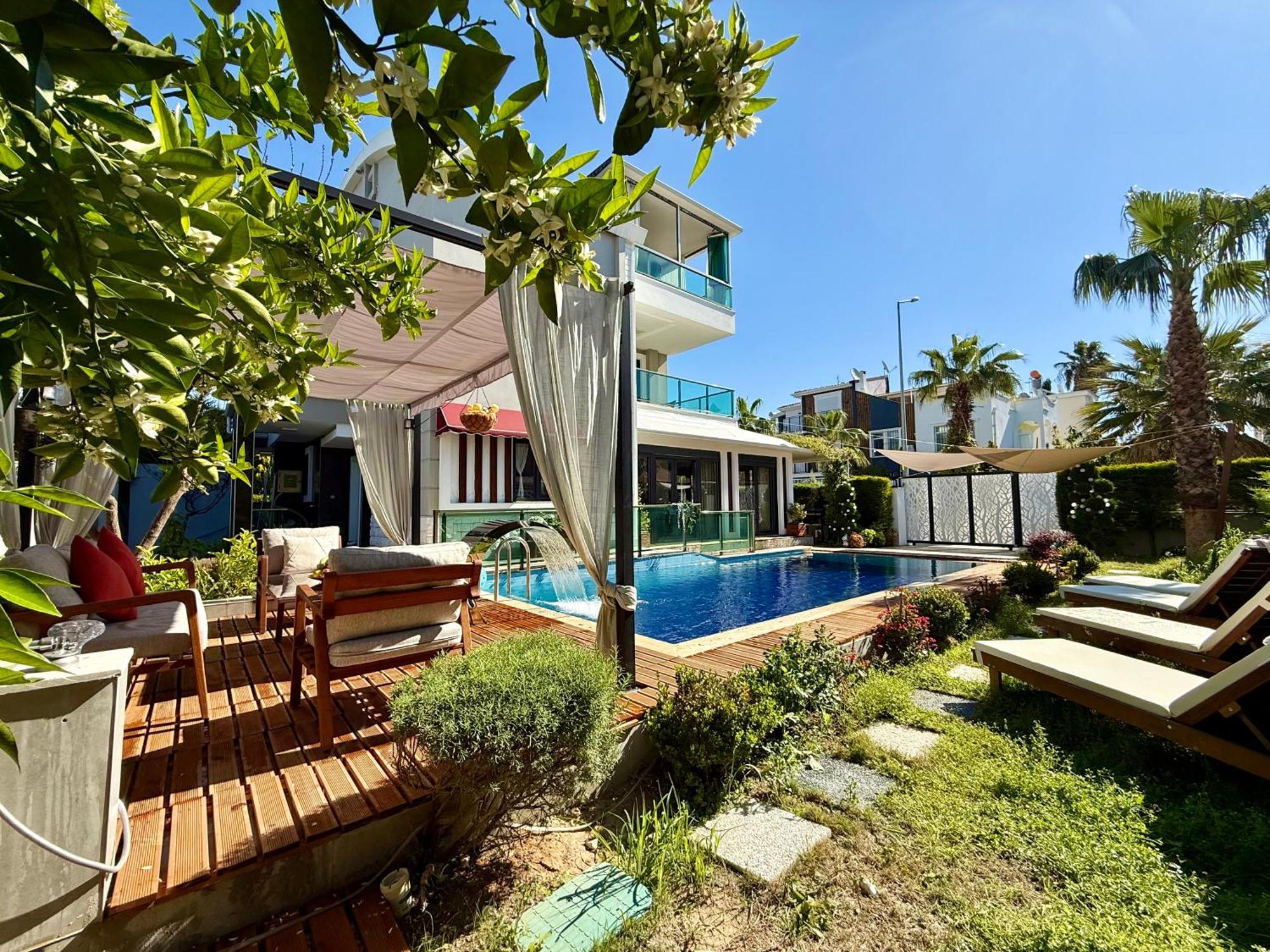 Villa Annabell1 With Swimming Pool And Jacuzzi, 3 Floors Μπέλεκ Εξωτερικό φωτογραφία